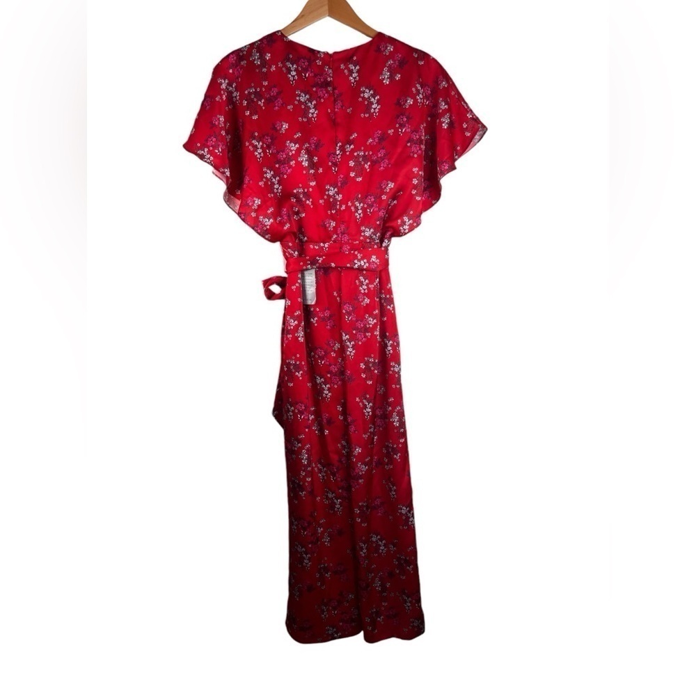 Nwt Keepsake The Label Stop Me Wrap Jumpsuit Flor… - image 3